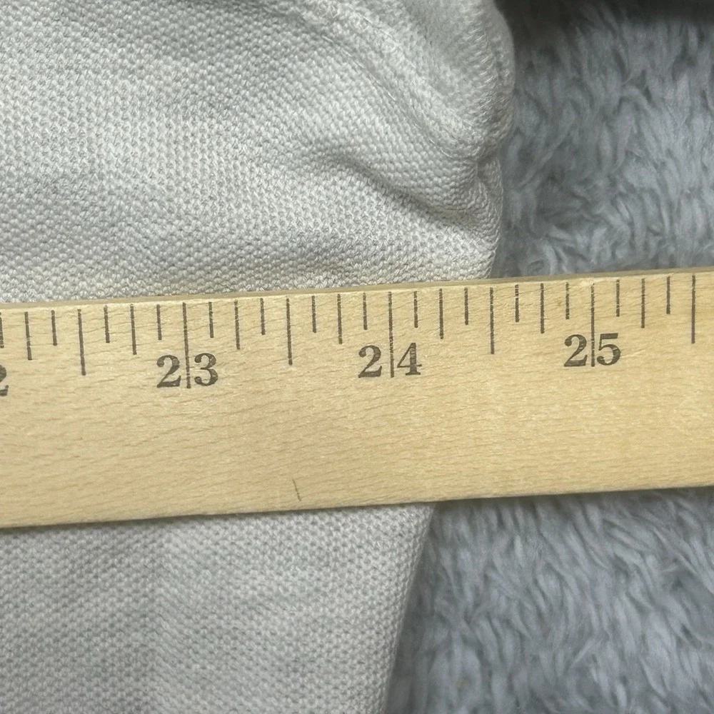 Vintage Patagonia Polo Shirt Mens‎ L Light Gray Short Sleeve Outdoor Casual Hike